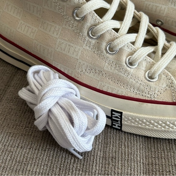 Kith x Converse Cream High-Tops - Picture 12 of 14